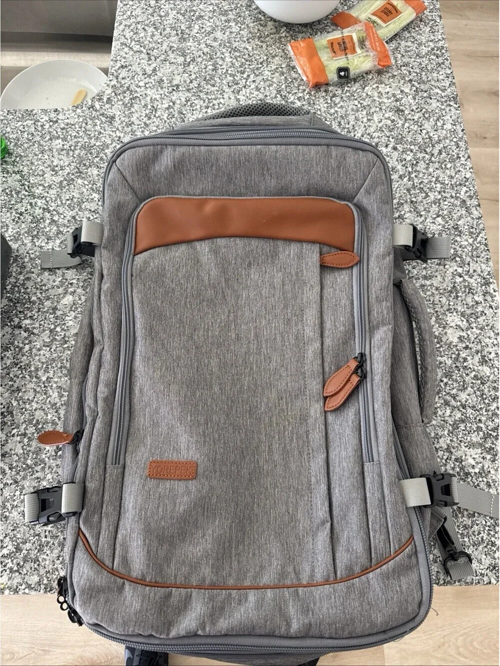 Vancropak Carry On Backpack for Airplanes, Flight Approved Travel Backpack